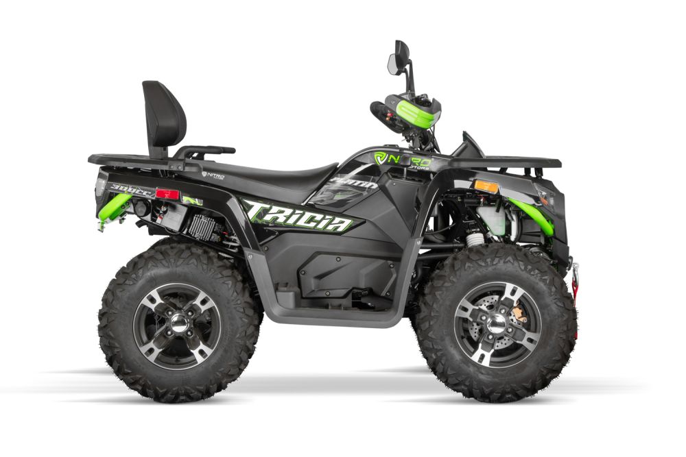 NITRO MOTORS 300cc maxi Kinder Quad Tricia 80km/h EEC Platin